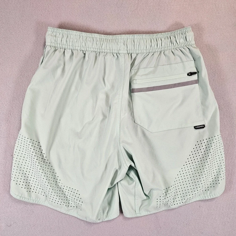 LEGENDS Luka Shorts Mens S Mint Green Good Lined 7